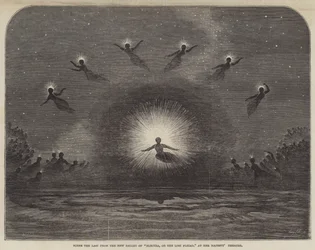 Szene die Letzte aus dem neuen Ballett von Electra, oder Die verlorene Plejade, im Her Majesty